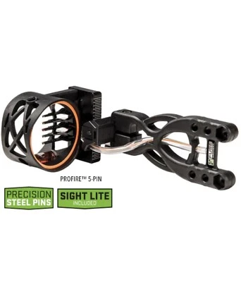 Mira Fuse PROFIRE 5 pines mano derecha o izquierda caza con arco mira de caza Foto 1 de 2