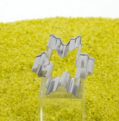 Städter Ausstecher Ausstechform Eiskristall 6 Zacken klein Edelstahl 4 cm  - Bild 1 von 2