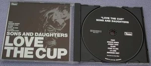 SONS AND DAUGHTERS Love The Cup DOMINO RECORDS Scotland Indie Pop Rock CD - Picture 1 of 1