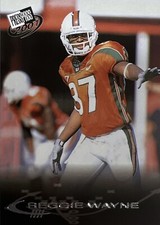 2001 Press Pass Reggie Wayne HOF Indianapolis Colts #25 NMMT