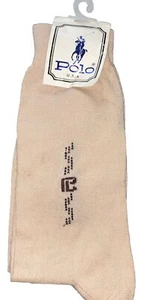 Vintage Polo Ralph Lauren Beige Socks Men’s USA - Picture 1 of 2