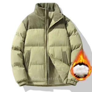 Winter Puffer Jacket Men New Down Coats Sports Jackets Unisex Outwear Parka - Picture 1 of 31