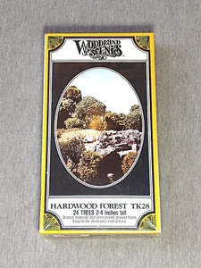 Woodland Scenics Hardwood Forest TK28 24 Trees 2-4" Tall ~ TS - Picture 1 of 2