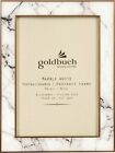 Goldbuch Metall-Portraitrahmen Marble 13x18 cm weiß