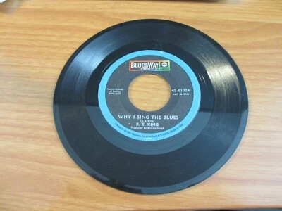 B.B. KING - WHY I SING THE BLUES BLUESWAY ABC 45  - Image 1 of 2
