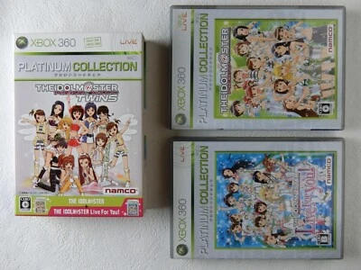 THE IDOL MASTER Twins Platinum Collection 360 NAMCO Microsoft Xbox360 From Japan - Image 1 of 4