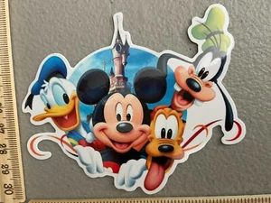 New MickeyDonaldGoofeyPluto Castle Cute Cool Meme Vinyl Decal Sticker Car Truck - Picture 1 of 12