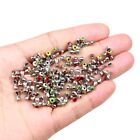 Fast Sinking Fly Tying Material Dumbbell Eyes Fly Tying Beads Brass Hook Eyes