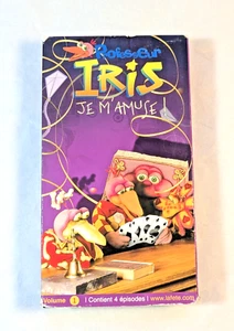 Professer Iris: Je M'Amuse! Vol.1 TESTED FRENCH VHS Tape 1990s TV Let's Play - Picture 1 of 10