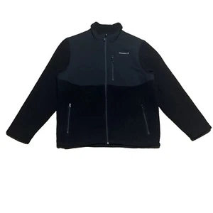 Merrell Sherpa Fleece Zip Black Jacket - Men’s Size XXL - Pristine Condition - Picture 1 of 12