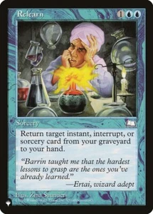 Relearn The List XQX MTG Magic - Imagen 1 de 1
