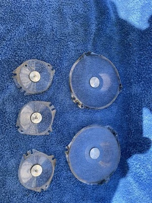 Juego de lentes con reloj Ford Mustang 1967 1968 OEM cuadro de instrumentos Foto 1 de 3