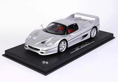 1:18 BBR Ferrari F50 Coupe 1995 With Showcase Argento Nurburgring P18189E-VET - Immagine 1 di 2