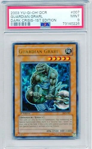 GUARDIAN GRARL MAGIC MTG  #007 DARK CRISIS PSA #73140226  GRADED MINT 9  2003 - Image 1 of 2