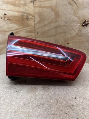 2012-2015 AUDI A6 S6 (C7) LEFT DRIVER TRUNK INNER TAILLIGHT LIGHT LAMP (LED) - Image 1 of 4