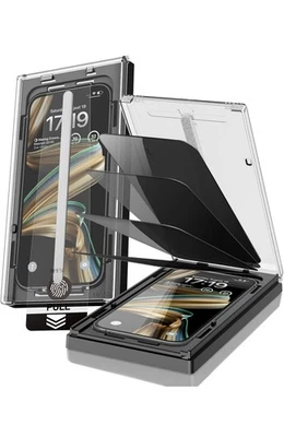 -4 Pack for Iphone 16 Pro Max Privacy Screen Protector[6.9"] 9H+ Hardness 12FT M - Image 1 of 4