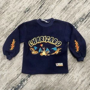 Vintage Charizard Pokemon T Shirt Youth S 1999 Nintendo Boys Fire Flame - Picture 1 of 7