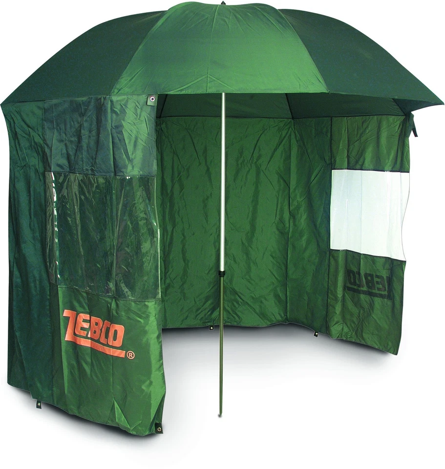 Zebco Schirmzelt 2,50 m Angelschirm Regenfester Schirm Abnehmbarer Windschutz    - Bild 1 von 1