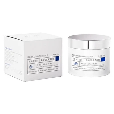 Deep Pore-cleansing Mud Mask Hydrating, Oil Balancing, Smoothing, Pore Refining - Image 1 of 4