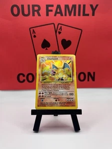 Charizard 4/102 Base Set Holo Rare Vintage 1999 WOTC Pokemon TCG HP - Picture 1 of 7