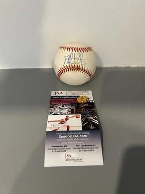 Бейсбольный мяч с автографом Марка Котсея сертифицированный JSA  - Изображение 1 из 4