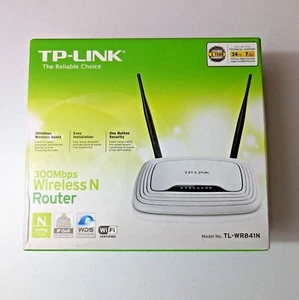 NEU TP-Link TL-WR841N 300Mbps Wireless N Router WLAN AP/Range Extender WISP Modus - Bild 1 von 7