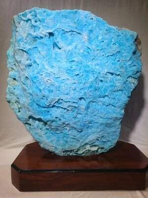 XL Aragonit blau TOP TOP AAA Qualität Freie Form Objekt Natur unbehandelt  31kg - Bild 1 von 4