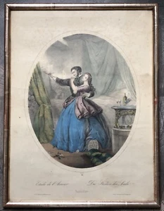 ANTIKE LITHOGRAPHIE WENTZEL PARIS WISSEMBOURG WEISSENBURG ELSASS UM 1850 - Picture 1 of 12