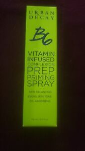 Urban Decay B6 Vitamin Infused Complexion Prep Priming Spray 4 fl oz 