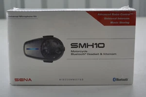 Motorcycle Bluetooth Intercom with Universal Microphone kit SENA SMH10-11 - Picture 1 of 6