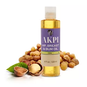 RA Cosmetics Pure Akpi Lifting & Firming Oil for Butt, Hips, & Breasts Oil - 4oz - Picture 1 of 19