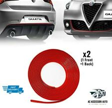 Profilo Rosso Adesivo per Dam Anteriore + Posteriore Alfa Romeo Giulietta