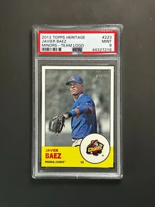 2012 Topps Heritage Javier Baez #223 RARE PSA 9 - Picture 1 of 1