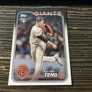 2024 Topps Update US-212 Kei-Wei Teng San Francisco Giants Rookie - Picture 1 of 1