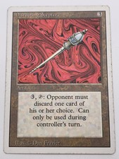 Magic: The Gathering💎Disrupting Scepter💎1994 Deck Master -Revised Edition🌟MTG