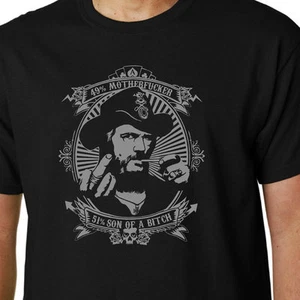 Lemmy Camiseta 49%Motherf 51% Son Of a Bitch As de Picas - Bild 1 von 2