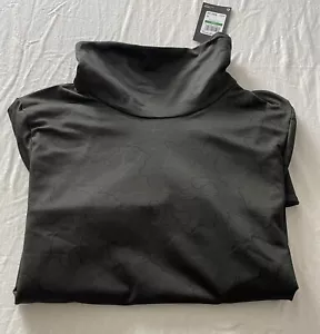 Under Armour Loose Fit Camo Green Funnel Neck Long Sleeve Shirt Size Large - Picture 1 of 5