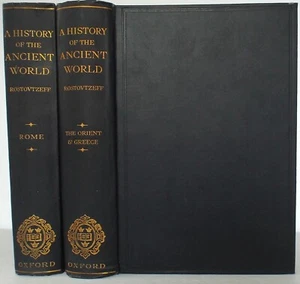A History of the Ancient World. M. Rostovtzeff, 2 Vol set, 1926 Oxford 1st ed. - Imagen 1 de 3