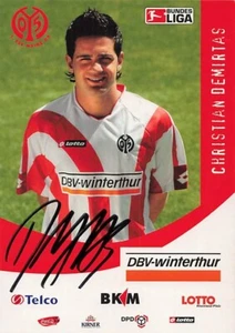Christian Demirtas UH FSV Mainz 05 Bundesliga orig sign Autogrammkarte 3441 G - Picture 1 of 2