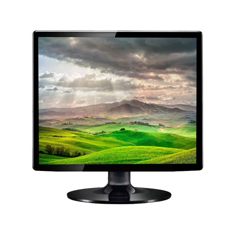 19'' Portable Computer VGA  PC Display HD TV Screen  HDMI CCTV Security Monitor - Image 1 of 4