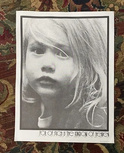 Vtg 1970 Christian Poster Hippie Jesus Movement Matthew 19:14 Deadstock 27”x20” - Picture 1 of 10