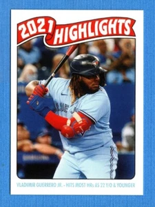 Topps Throwback Thursday #137 2021 Vladimir Guerrero Jr. Toronto Blue Jays 516 - Imagen 1 de 1