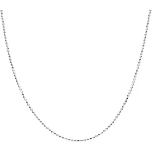 Halskette Sterling Silber 925 Rhodium Hypoallergen Kugel Frauen Geschenk Schmuck - Bild 1 von 5