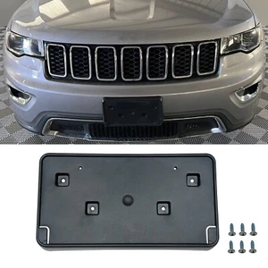 Soporte de montaje de marco de placa de licencia frontal para Jeep Grand Cherokee 17-21 - Imagen 1 de 10