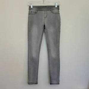 Justice Gray Faded Slim Mid Rise Leggings Jeans 12 - Picture 1 of 10