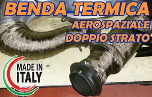 Benda Termica Aerospaziale per Marmitta Collettori Downpipe Overpipe Auto Moto - Imagen 1 de 7