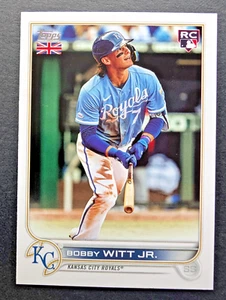 Bobby Witt Jr 2022 Topps UK Edition Rookie Rc #50 Kansas City Royals 🤴 - Picture 1 of 3