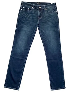 Men's 34x32 True Religion Rocco No Flap Relaxed Skinny Jeans GGJD Last Call NEW - Picture 1 of 7