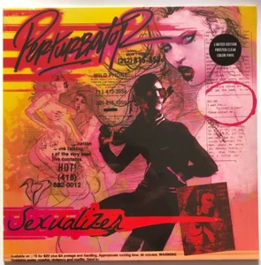 Perturbator Sexualizer Frosted Black & Clear Reissue Vinyl Record New Sealed - Picture 1 of 9