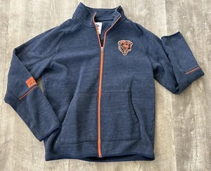 Chicago Bears NFL Zip Up Sweatshirt Gr. Large L blau Football Team Fan - Bild 1 von 5